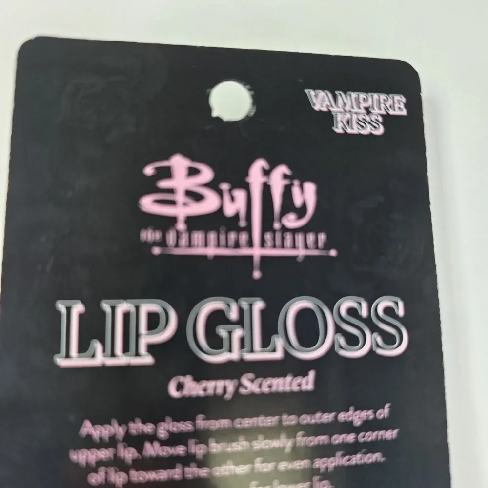 Buffy the Vampire Slayer Vampire Kiss Lip Gloss Pink Cherry Scented Shine 8 mL